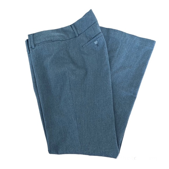 Ann Taylor Loft Gray Julie Trouser Pants Size 6 - Picture 1 of 13